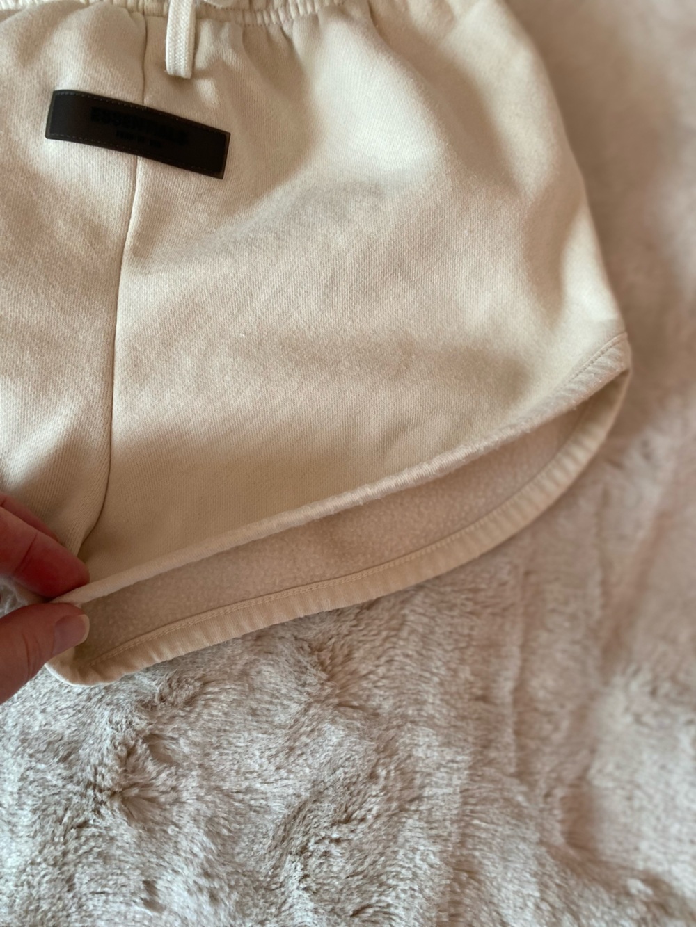 Fear of God Essential women’s mini sweat shorts - Picture 7 of 11